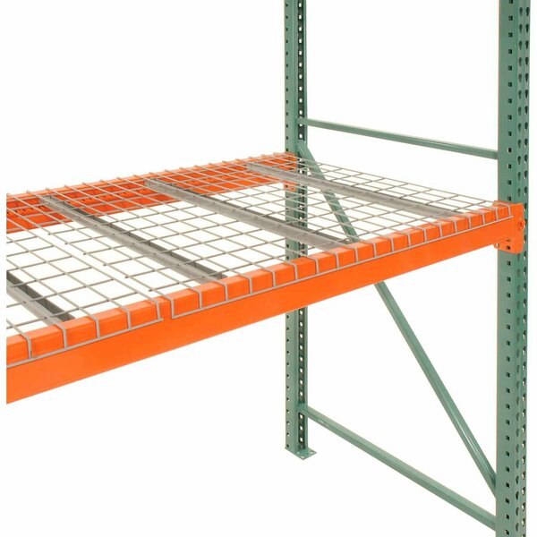 Global Industrial Pallet Rack Wire Decking, 46inW x 42inD2500 lbs cap Gray 798654